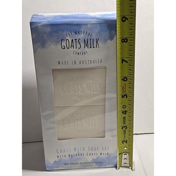 The Natural Goats Milk Company Goats Milk 8 Bars Soap Made in Australia NEW - Picture 9 of 12
